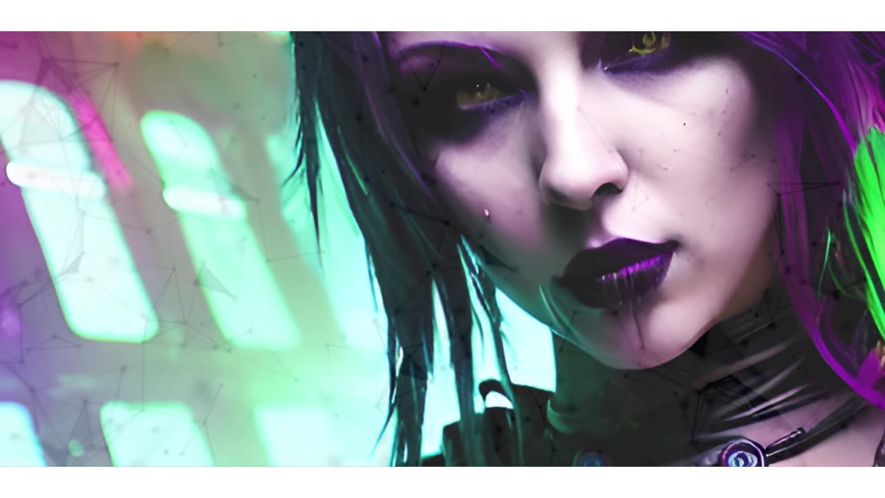 A Cyberpunk Journey Into a Vampire World 3_ Vampire Cyberpunk, Dark Electro, Dark Clubbing