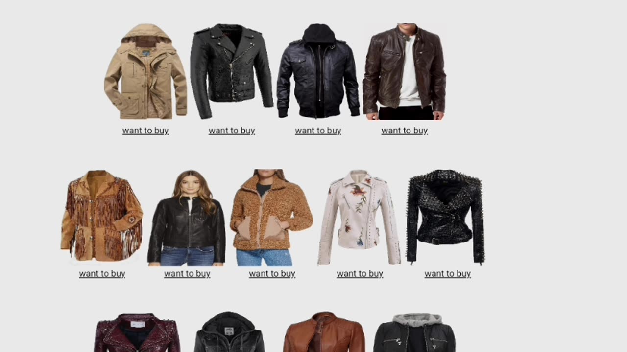 Leather jackets