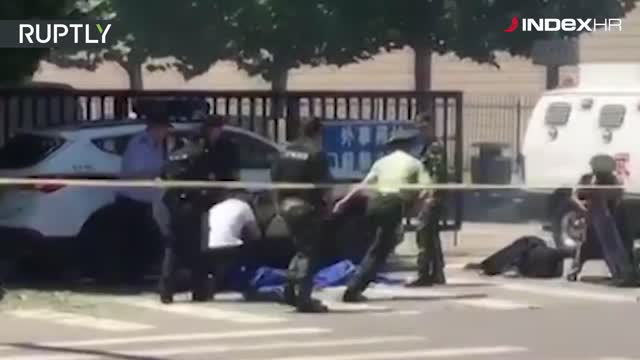 Eksplozija ispred američke ambasade u Pekingu