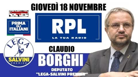 🔴 43° Puntata della rubrica su RPL "Scuola di Magia" di Claudio Borghi (18/11/2021).