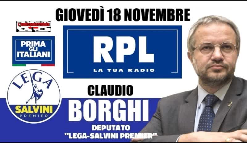 🔴 43° Puntata della rubrica su RPL "Scuola di Magia" di Claudio Borghi (18/11/2021).