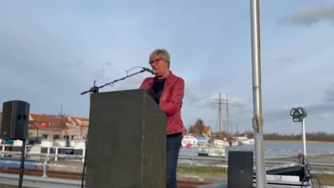 Wolgast: Redebeitrag von von Sandra 29-03-2022