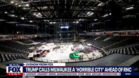 REPORT_ Trump calls Milwaukee 'horrible city' _ LiveNOW from FOX