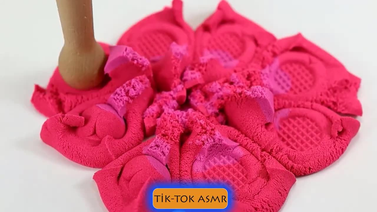 Satisfying Slime Videos ASMR - Cutting Kinetic Sand #6 _ TİK -TOK ASMR #satisfying #kineticsand