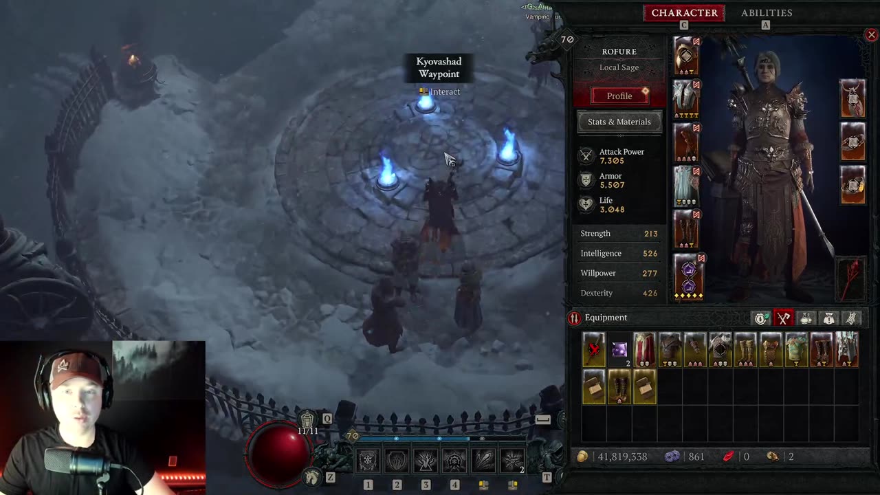 Lunch Stream - Diablo4 Midwinter WT4 Ice Sorc