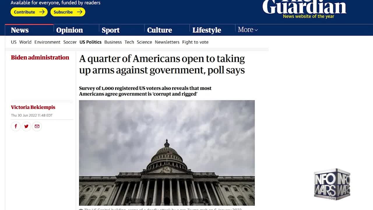 Biden's Occupation Unleashes America's Wrath
