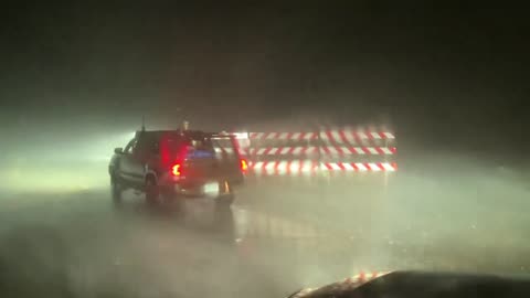 TORNADO WARNING east Sargent Beach, Texas Hurricane Beryl approaching!