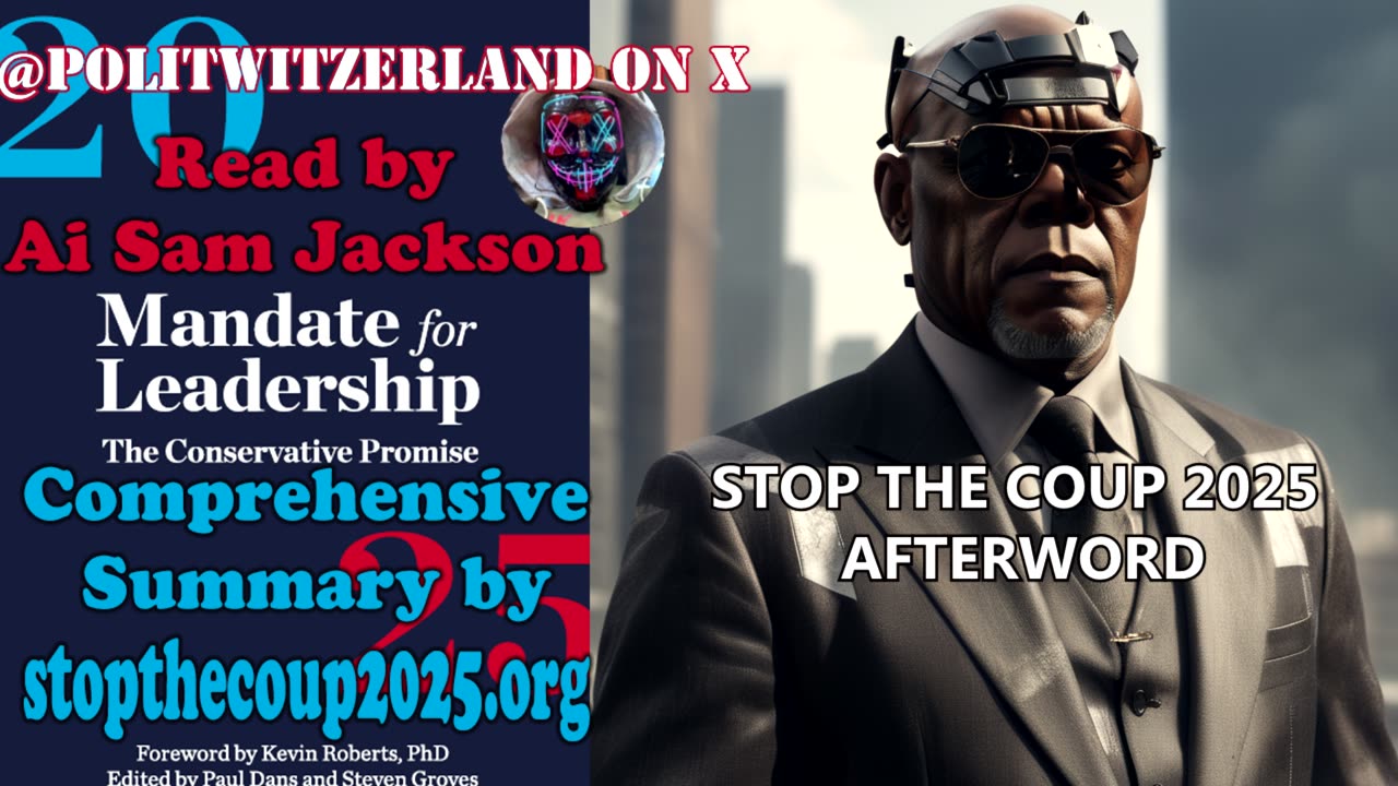 PROJECT 2025 SUMMARY - STOP THE COUP 2025 - AFTERWORD