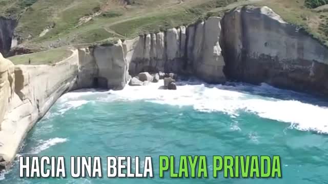 El recorrido de “Tunnel Beach”