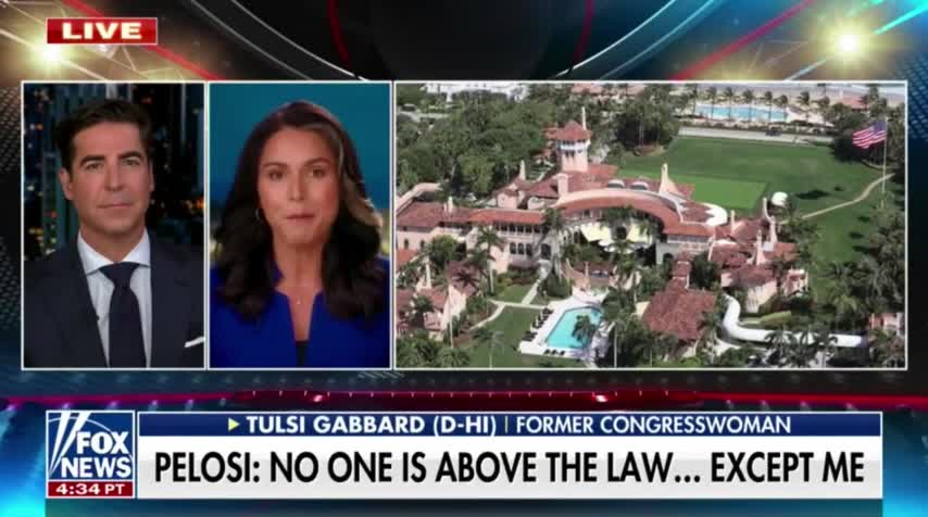 Tulsi Gabbard: FBI Raid On Mar-a-Lago Is A Blatant Abuse Of Power!!