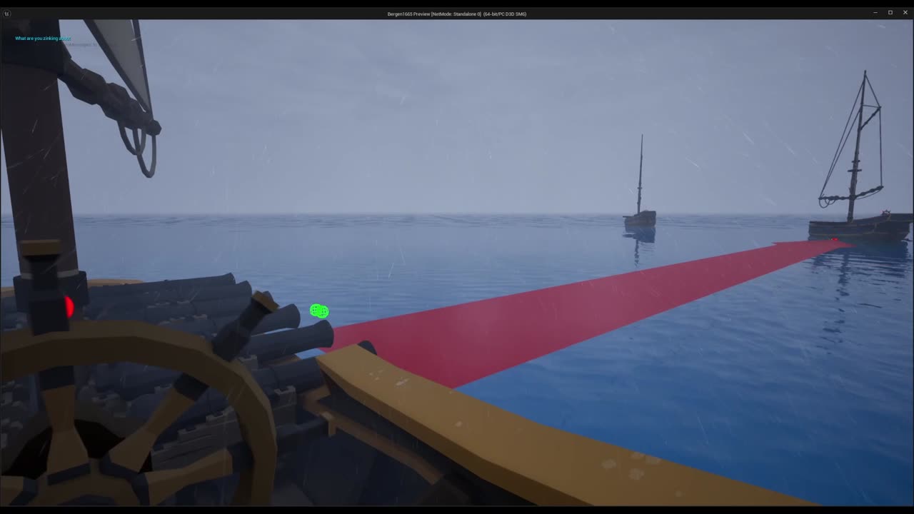 Unreal Engine 5, Sailing system, buoyancy/water system