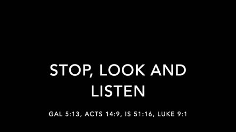 STOP, LOOK AND LISTEN - [SONGS OF PROTECTION COLLECTION]