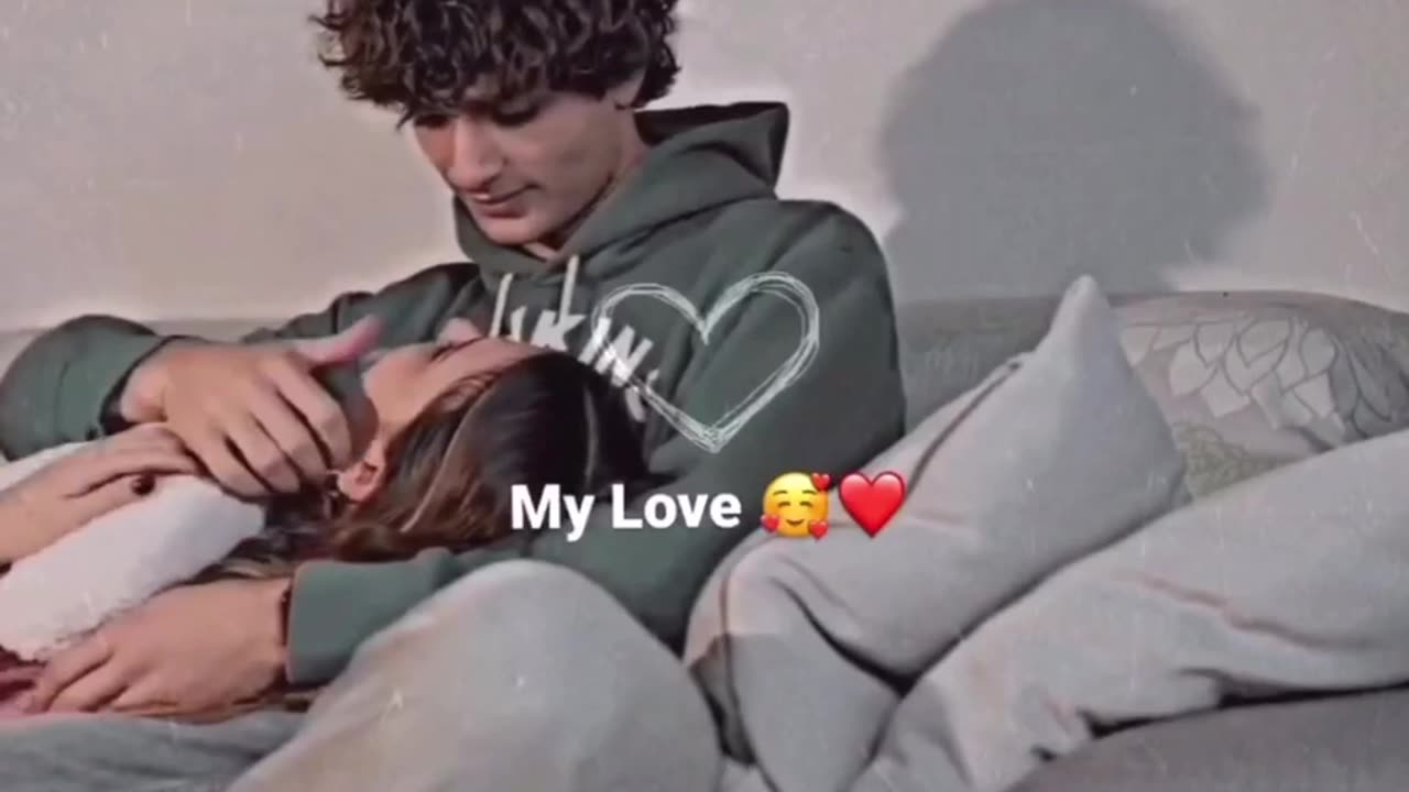 Romantic couple video