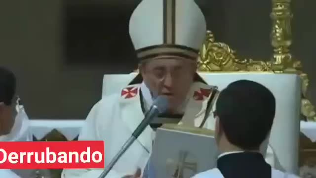 The Pope showing his true colors