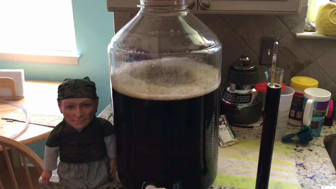 Brewing Queen Ann’s revenge stout