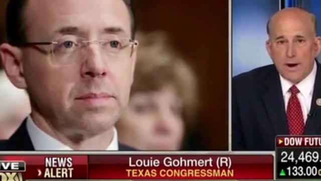 Louie Gohmert Gives The Green Light To Get Rid Of Rod Rosenstein