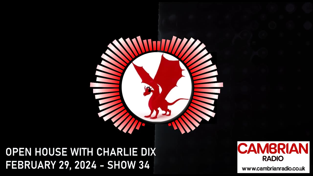 Open House With Charlie Dix for Cambrian Radio - Show #34