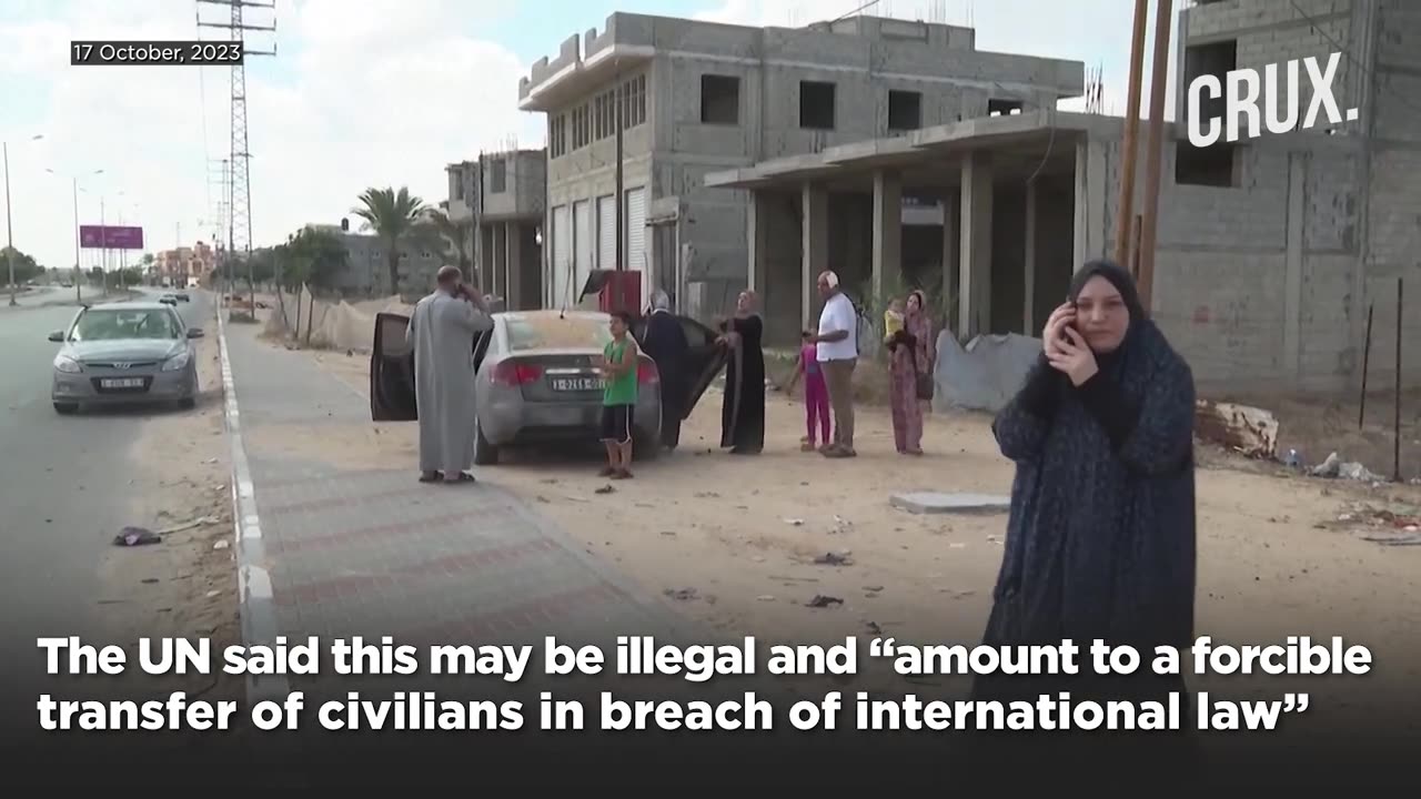 Israel Exchanges Fire With Hezbollah, Pounds Gaza, UN Slams “Forcible Transfer of Civilians”