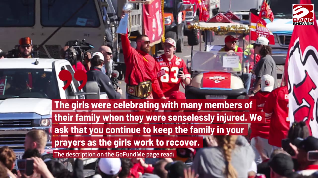 Travis Kelce Gives $100,000 to Children Shot During Super Bowl Parade.