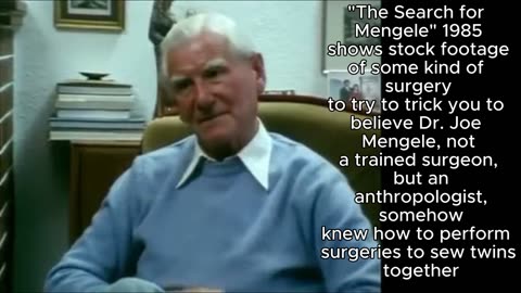 Vera Alexander Twin Sewing Dr. Mengele Hoax