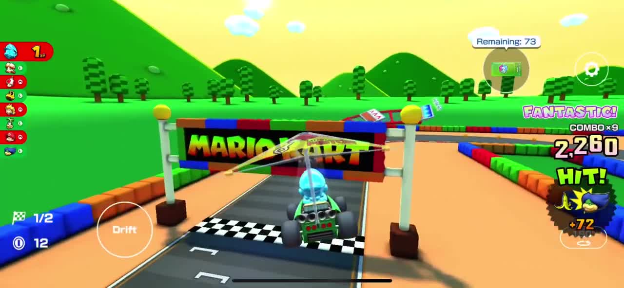 Mario Kart Tour - Mario Circuit 1R/T Gameplay (Mario Vs. Luigi Tour)