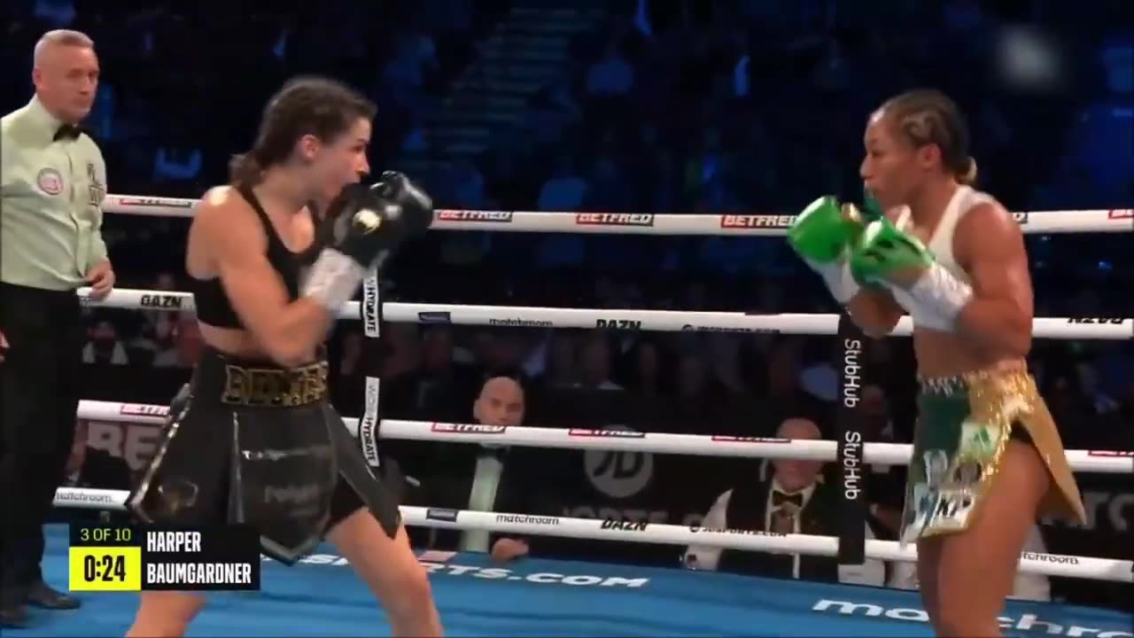 Alycia Baumgardner Vs Terri Harper Highlights | WBC IBO Titles