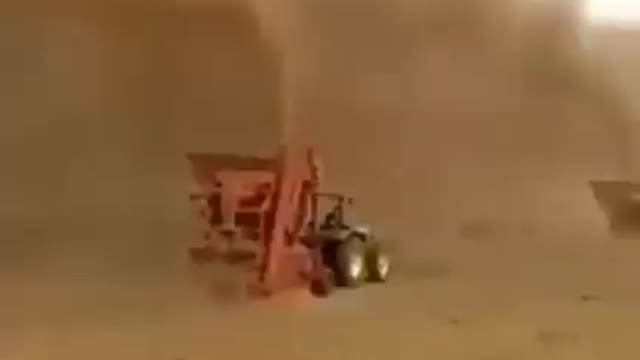 sandstorm in morocco and fall out in europe