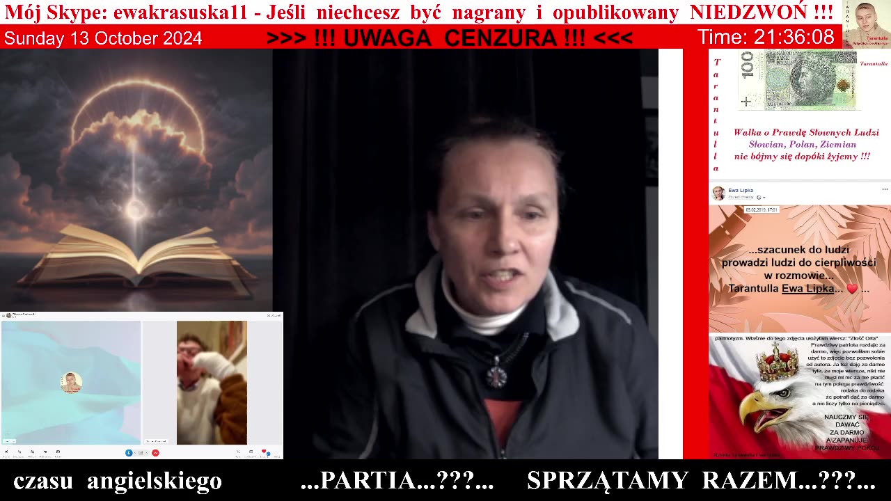 4957 - Wyjaśniam ze Zbyszkiem problem blokady na Skype 👮♀️ - 13.10.2024 rok