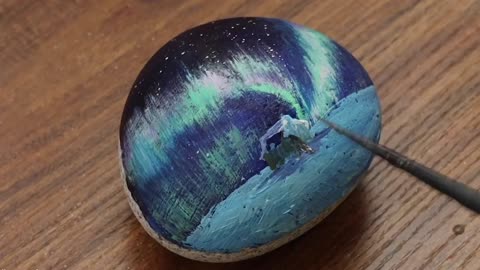 Acrylic Painting Contemporary Art Visual Art Art Hand Painting Stone Painting