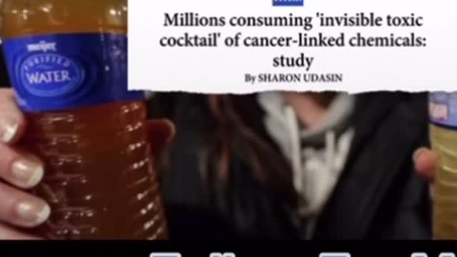 Millions of Americans drinking tap water contaminated cancer linked chemicals