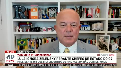 Lula ignora Zelensky perante chefes de Estado do G7