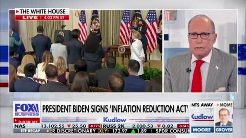 Larry Kudlow EXPOSES Biden’s Inflation Bill!!