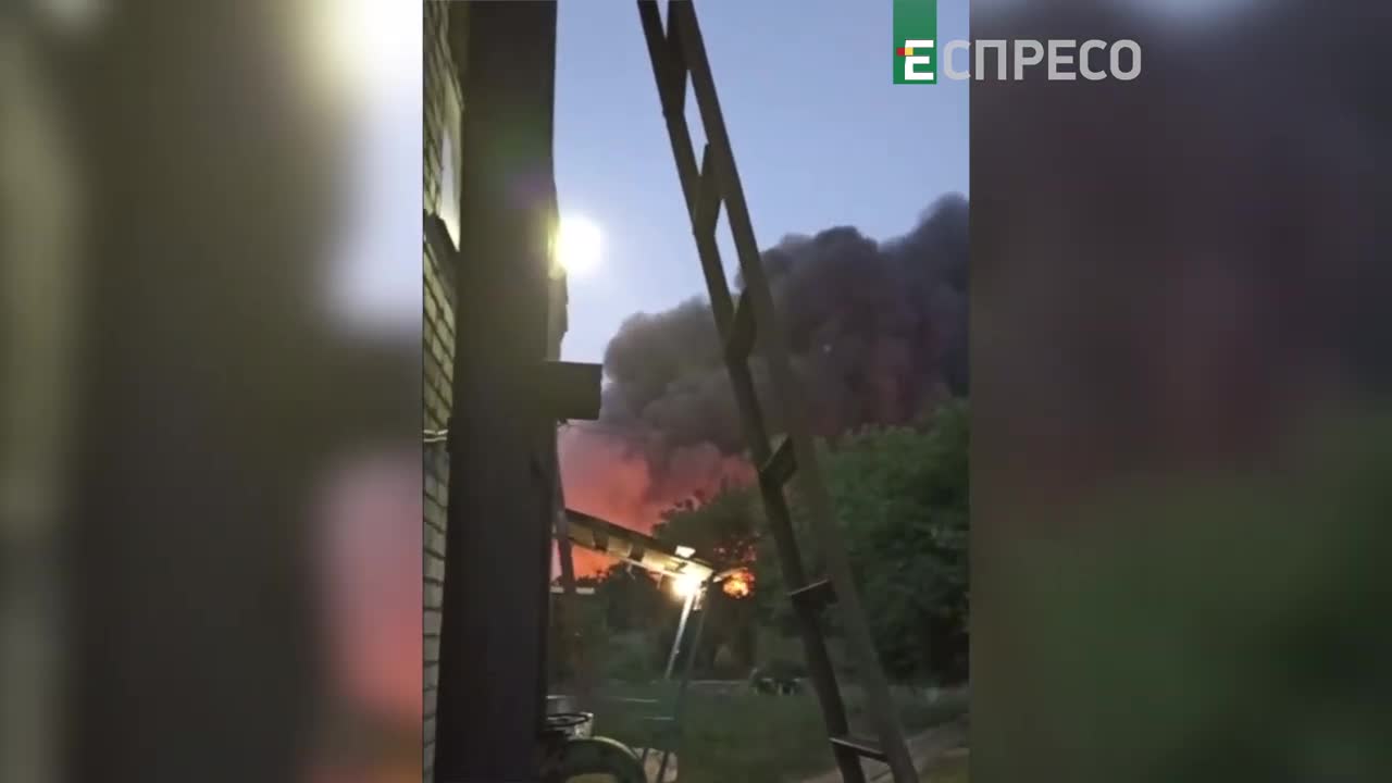 They tried for glory: the Russian warehouse with BC in Ilovaisk is still burning