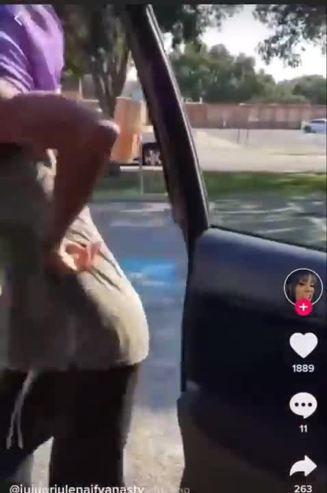 Trying to take her kid