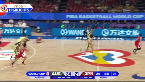 Australia 🇦🇺 vs Japan 🇯🇵 | J9 Highlights | FIBA Basketball World Cup 2023!