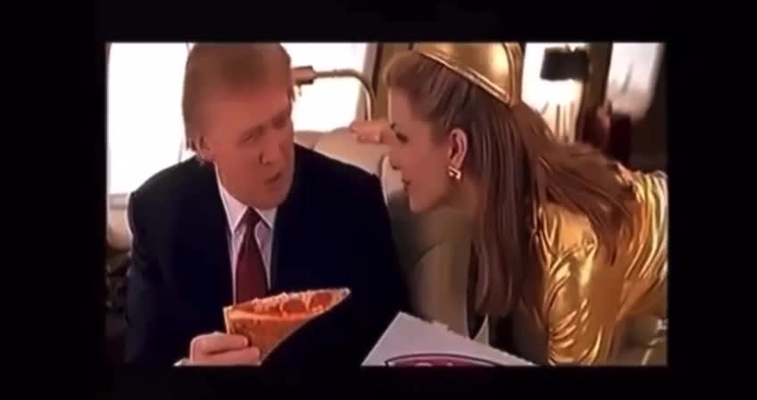 Werbspot für Pizza - von Trump