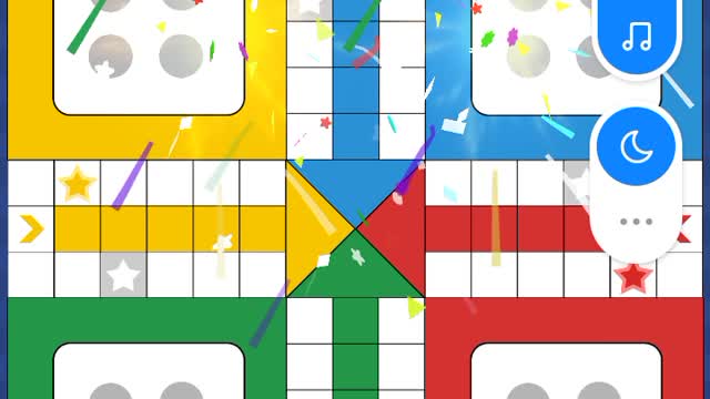 Mostafa me in the game and gave up playing ludo club.