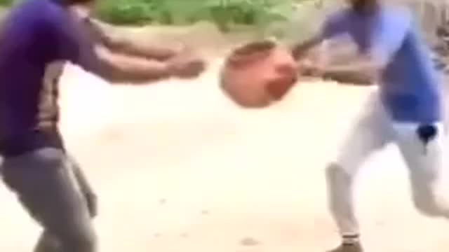 Two funny friends
