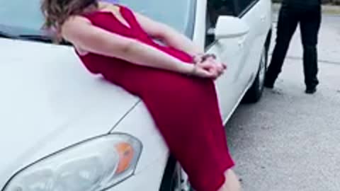 How to get out of a ticket! OLD MAN turns into HOT GIRL!!