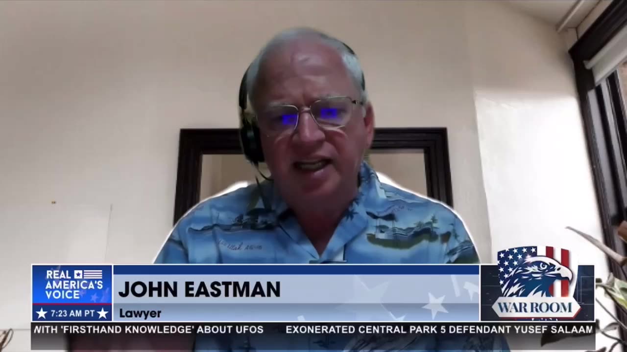 John Eastman on 2020 plot: We were 'upholding the will of the people'