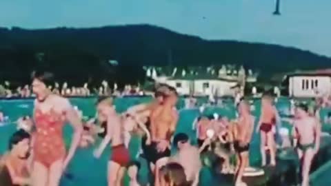 Public pools in the 60's - Germany version