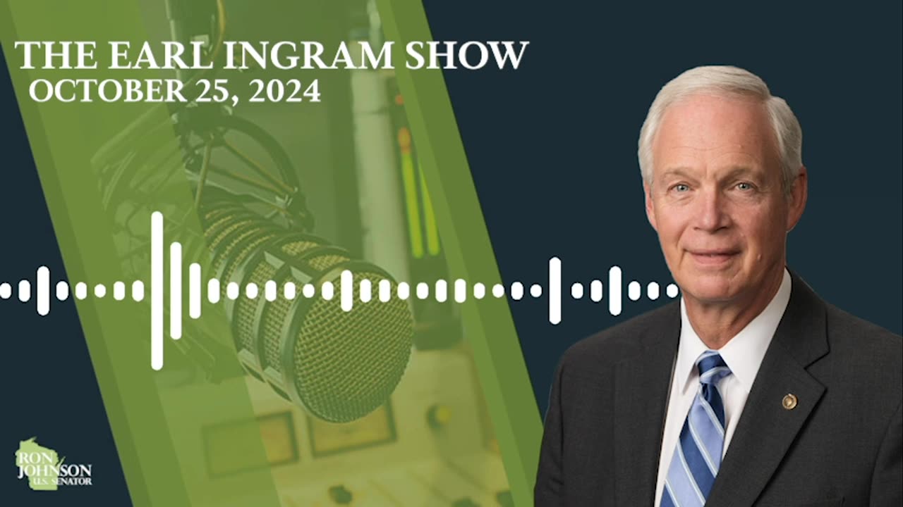 Sen. Johnson on The Earl Ingram Show 10.25.24