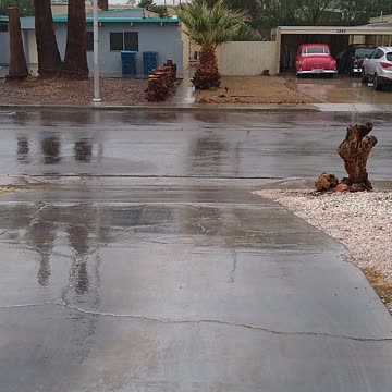 Vegas rain