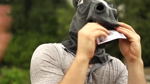 People With Pony Mask