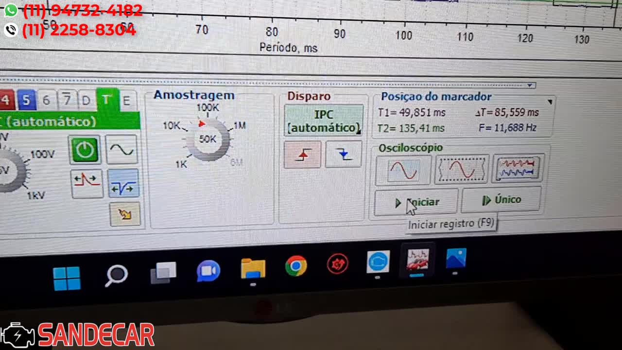 Santa Fé 3 5 fraca polia do vvt com problema