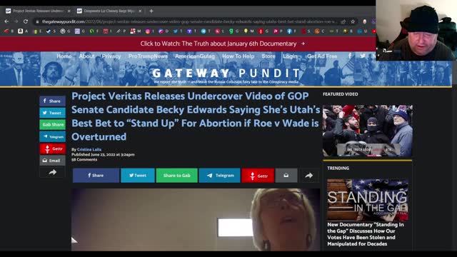 Project Veritas exposes another Utah RINO