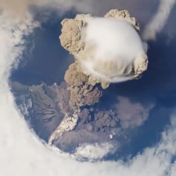 NASA Sarychev volcano Eruption