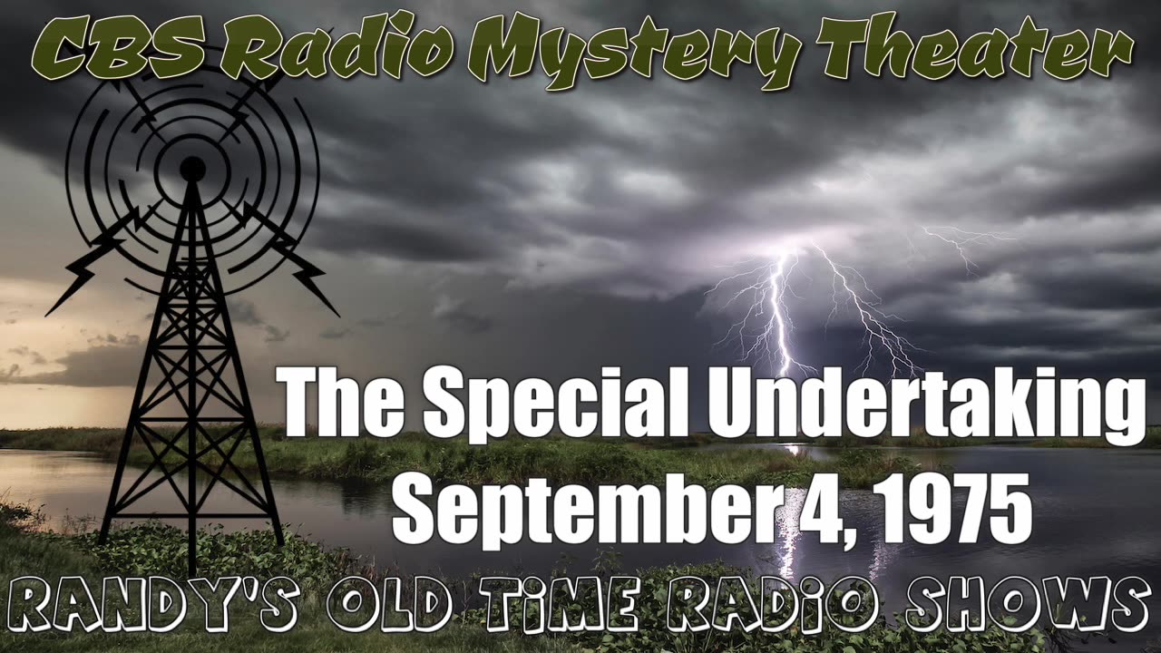 75-09-04 CBS Radio Mystery Theater The Special Undertaking