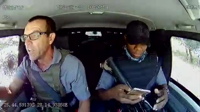 Cash Van Attacked