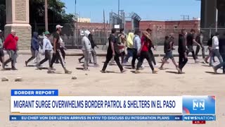 NewsNation: Border Patrol is “Completely Overwhelmed”